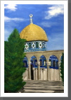 Al Aqsa Moschee. Jerusalem 50x70
